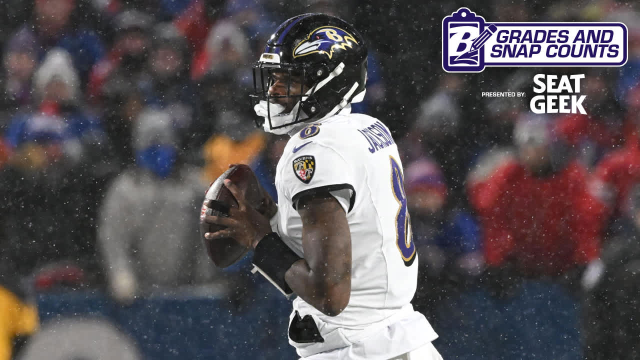 Grades & Snap Counts From Ravens’ Divisional Playoff Loss - BaltimoreRavens.com image