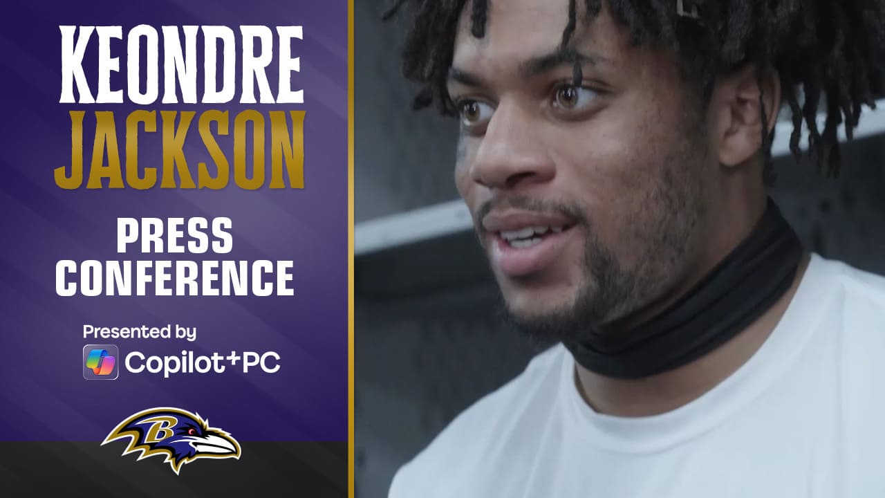 Keondre Jackson on His Forced Fumble vs. the Vikings | Ravens Press ...