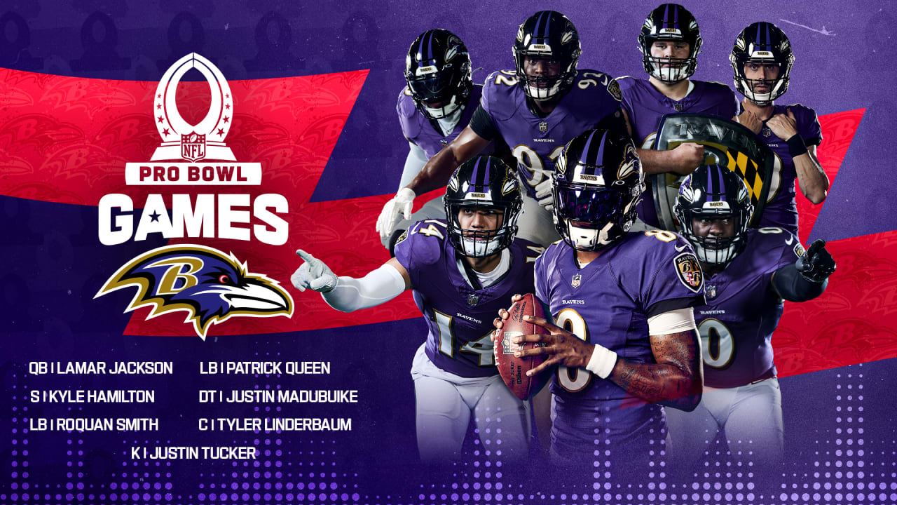 Ravens Have Seven 2023 Pro Bowlers