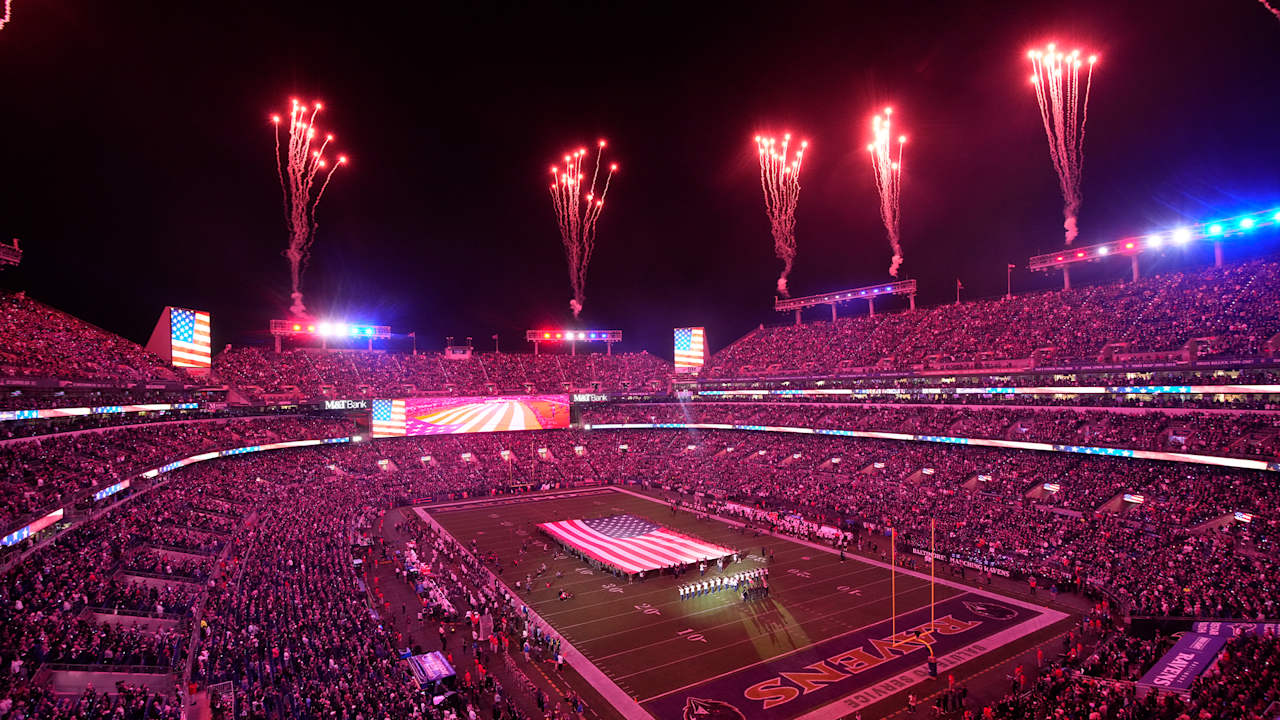 Ravens Become the First NFL Team to Use New Stadium Lighting to Enhance the Fan Experience