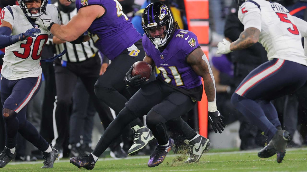 Dalvin Cook's First Carry As A Raven Goes For 23 Yards | Ravens-Texans ...