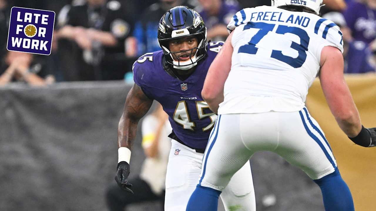 Mike Green Draws Comparison to Ravens’ Single-Season Sack Leader | Late for Work – Baltimore Ravens