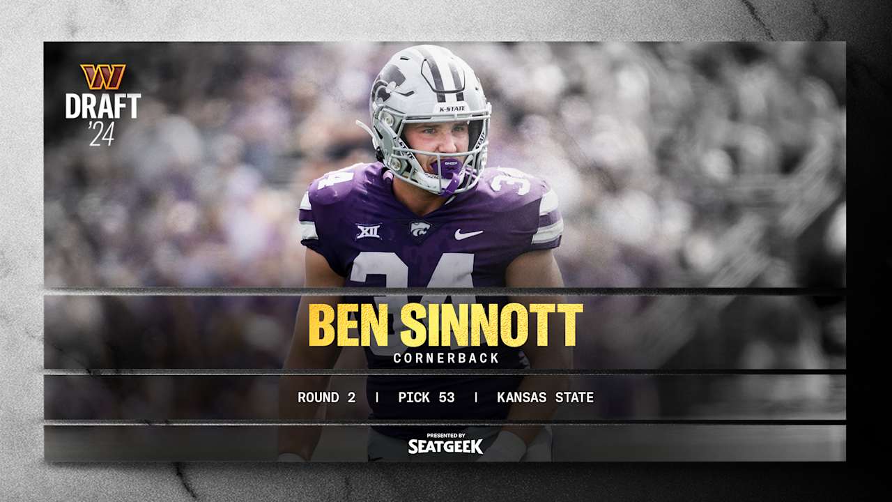 Commanders draft TE Ben Sinnott with No. 53 overall pick - Vimarsana News