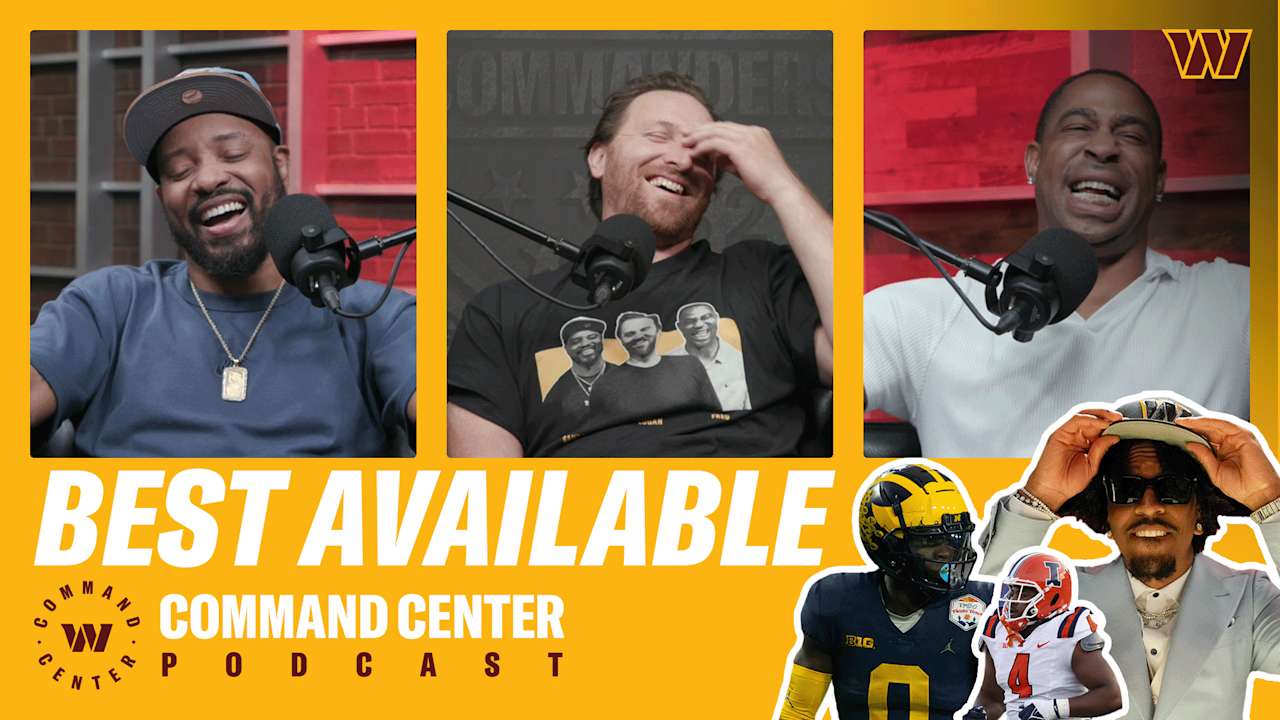 2024 NFL Draft Grades NFC East Command Center Podcast Washington