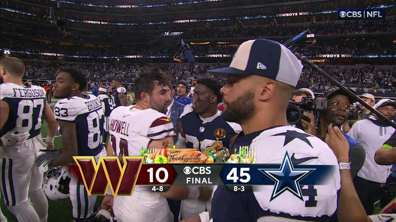 Commanders vs. Cowboys highlights Week 12