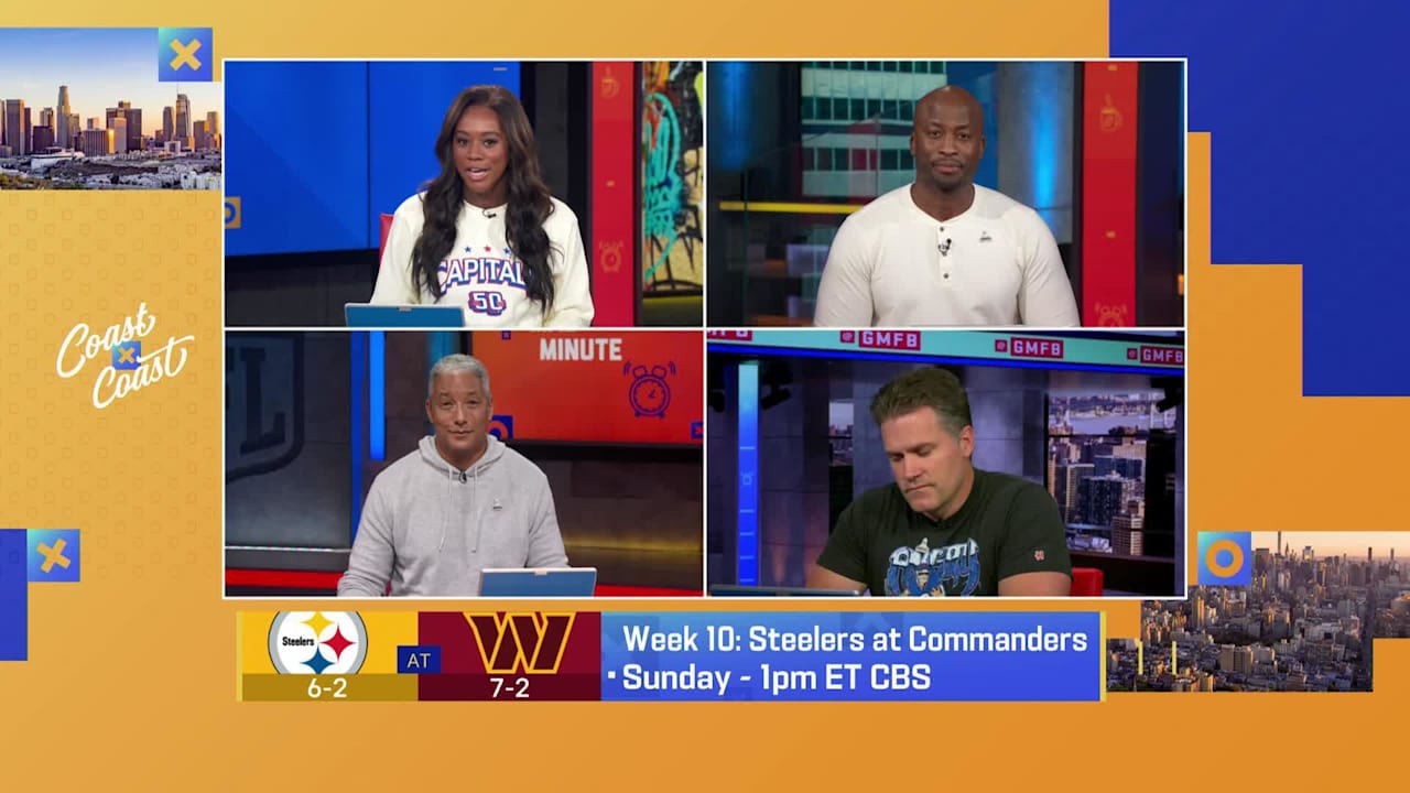 The 'Mad Minute' on Steelers-Commanders in Week 10 'GMFB'