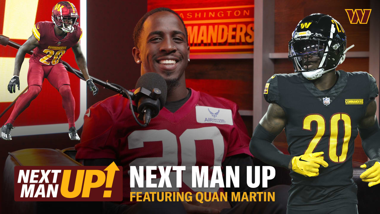 Quan Martin 'Belongs Here' | Next Man Up | Washington Commanders