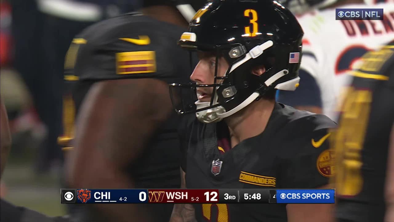 Austin Seibert connects from 47 yards out for fourth FG of game vs. Bears