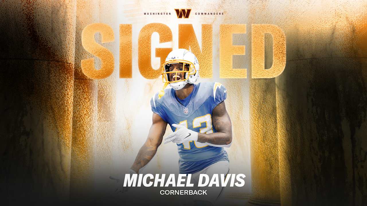 Commanders sign CB Michael Davis