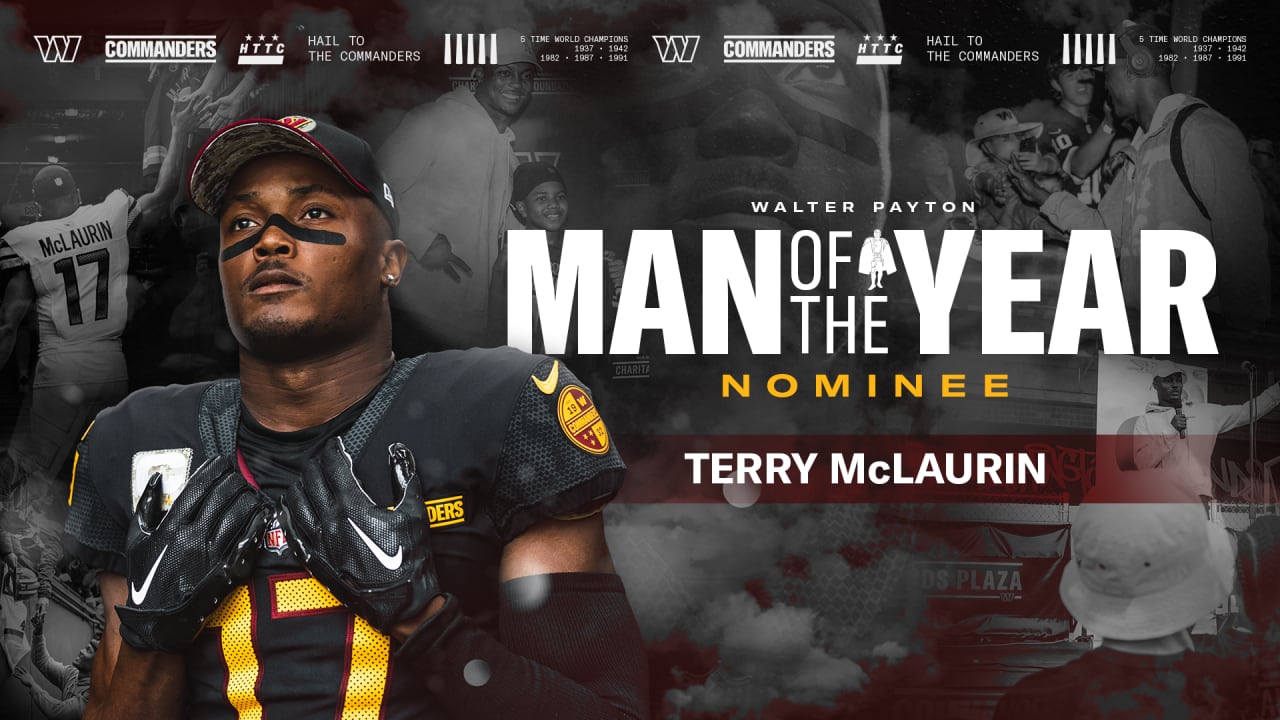 Terry McLaurin named Washington Commanders’ nominee for Walter Payton NFL Man of the Year award