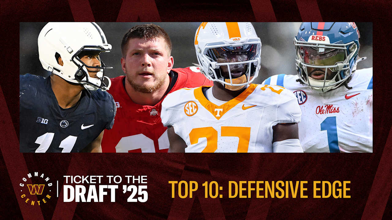 TOP 10: Edge Rushers in the 2025 NFL Draft | Ticket to the Draft ...