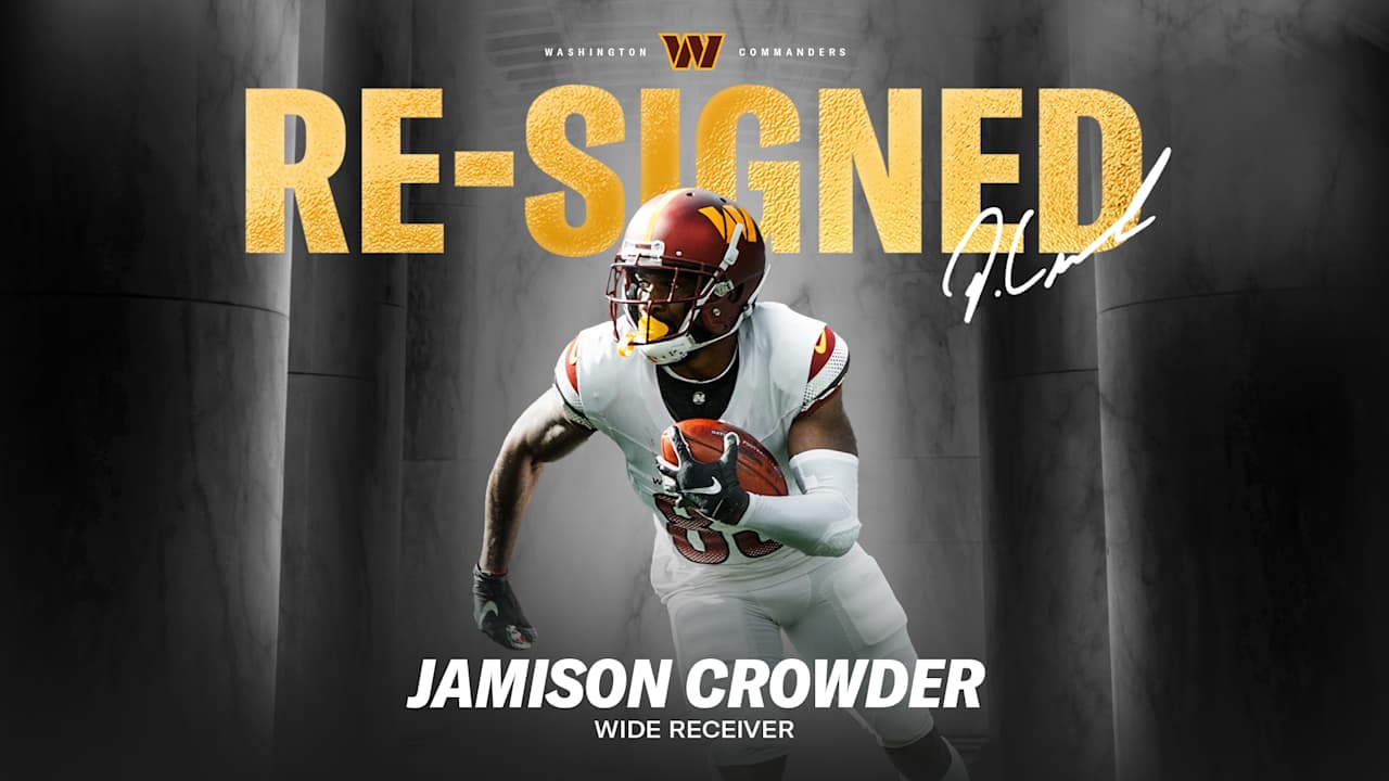 Commanders re-sign WR Jamison Crowder