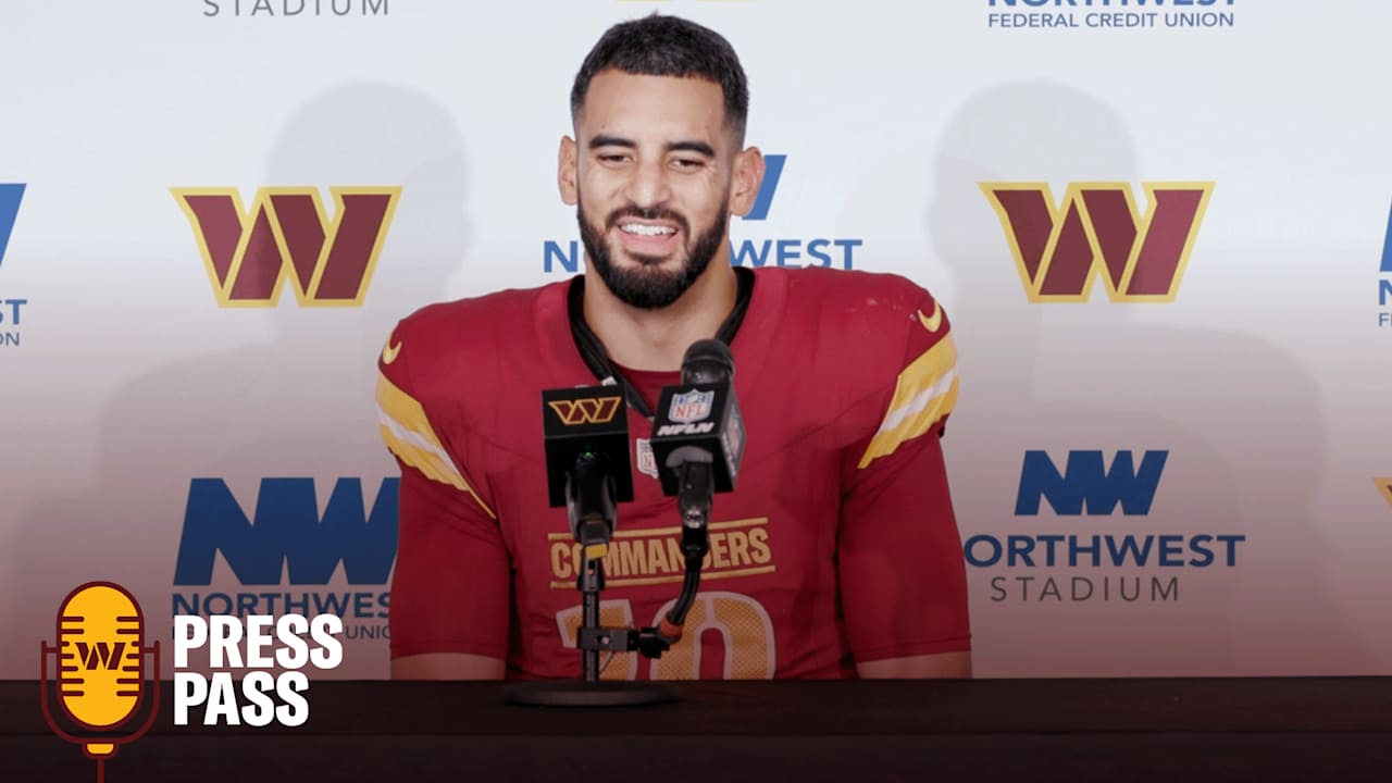 QB Marcus Mariota | October 20, 2024 | Press Pass | Washington ...