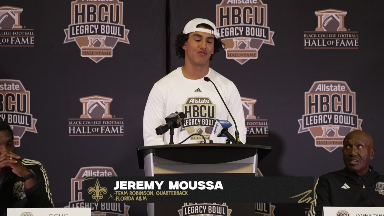Jeremy Moussa 2024 HBCU Legacy Bowl Press Conference