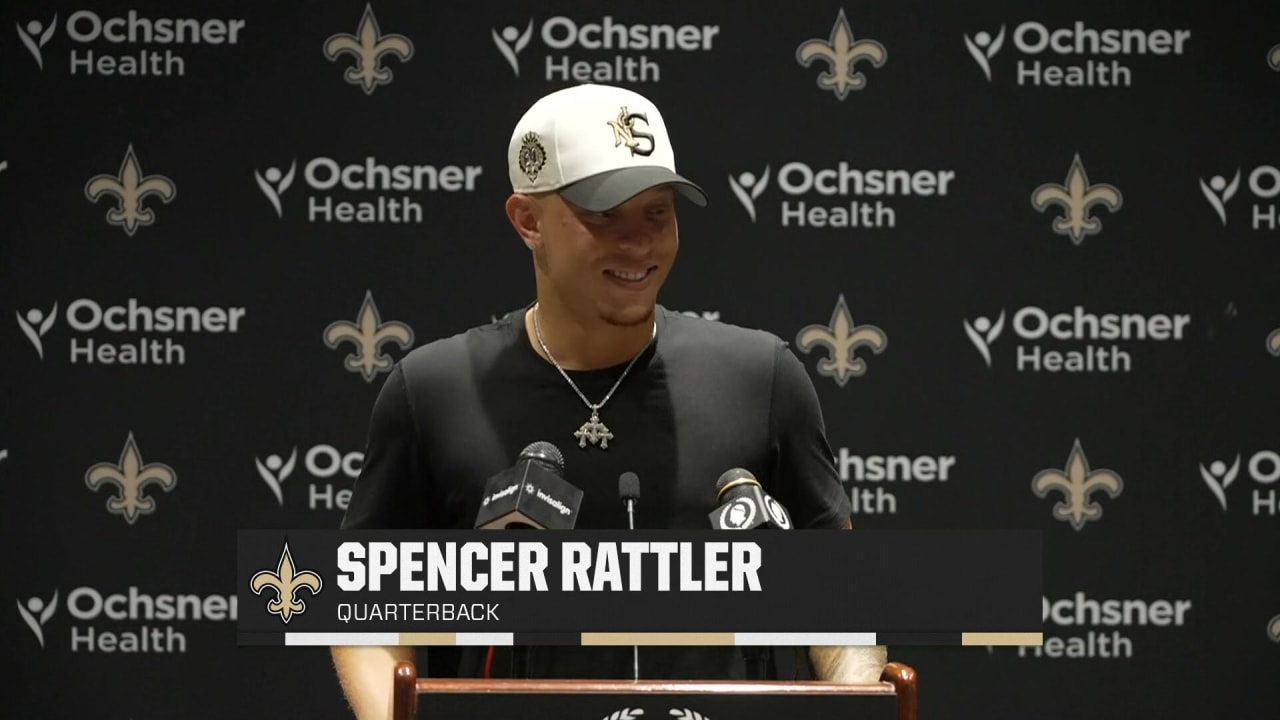 Saints vs. Titans Postgame: Spencer Rattler talks his performance