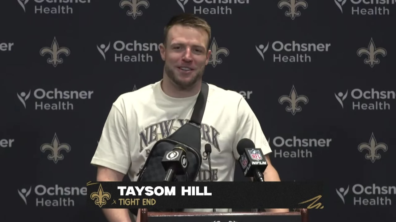 NFL Week 18: Saints QB Taysom Hill Postgame After Win Vs. Falcons