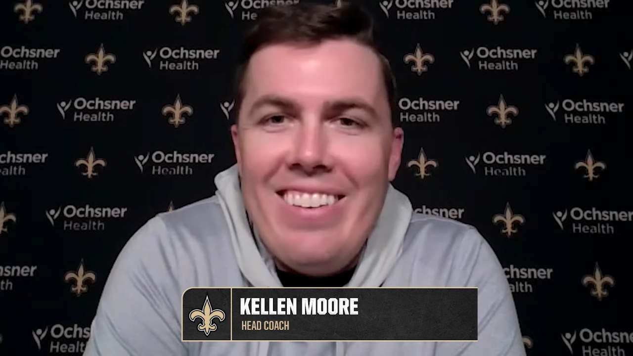 Saints HC Kellen Moore talks Tyler Shough and the team identity