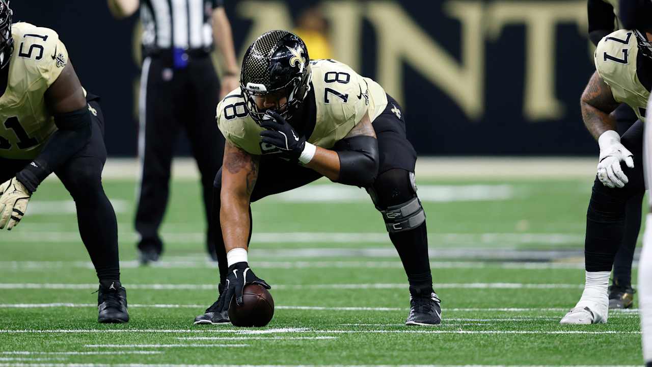 New Orleans Saints center Erik McCoy on mission to regain top form