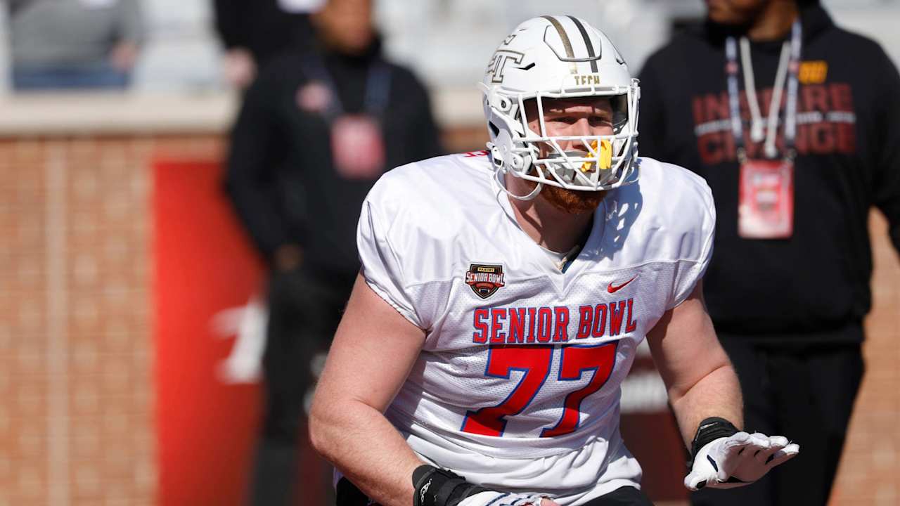 Offensive guard Keylan Rutledge worked at guard and center to increase ...