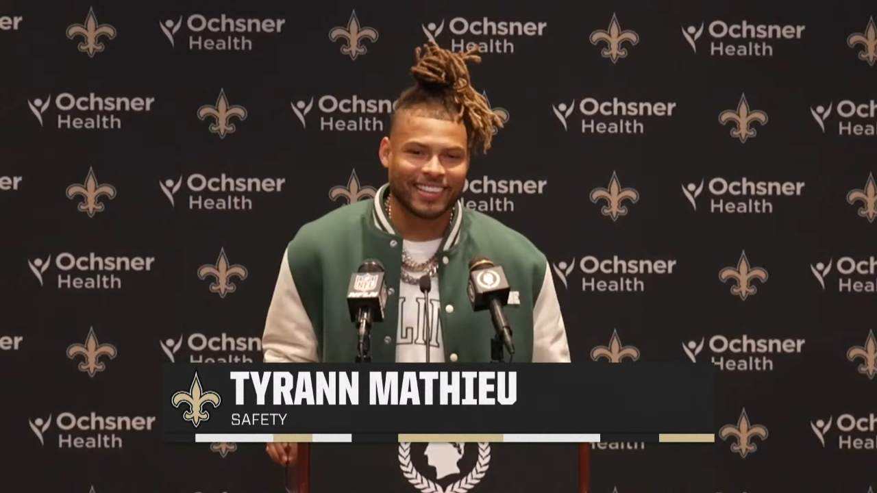 Tyrann Mathieu talks Saints Defense | Saints-Panthers Postgame