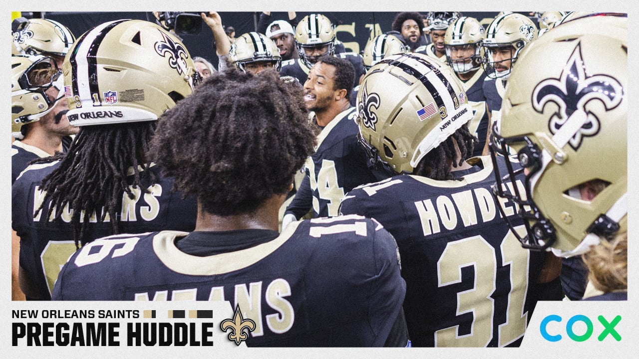 Saints Pregame Huddle vs. Titans 2024 NFL Preseason Week 3