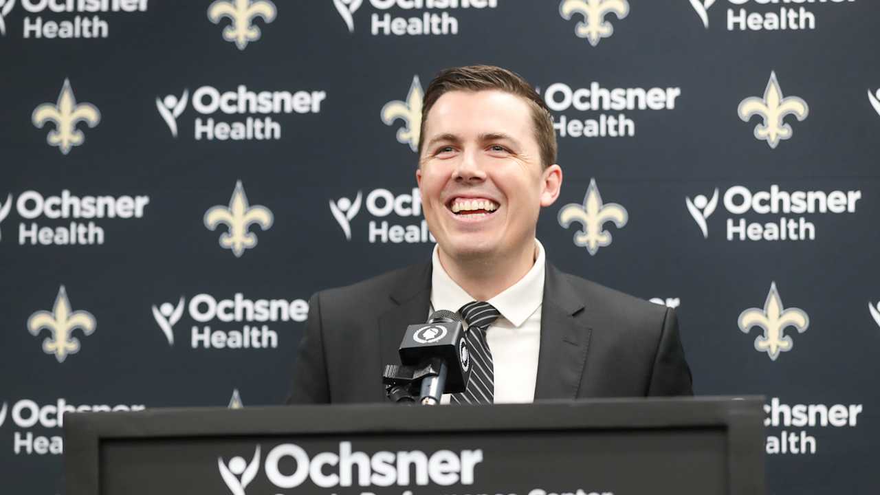 Photos: Kellen Moore introduced as Saints head coach