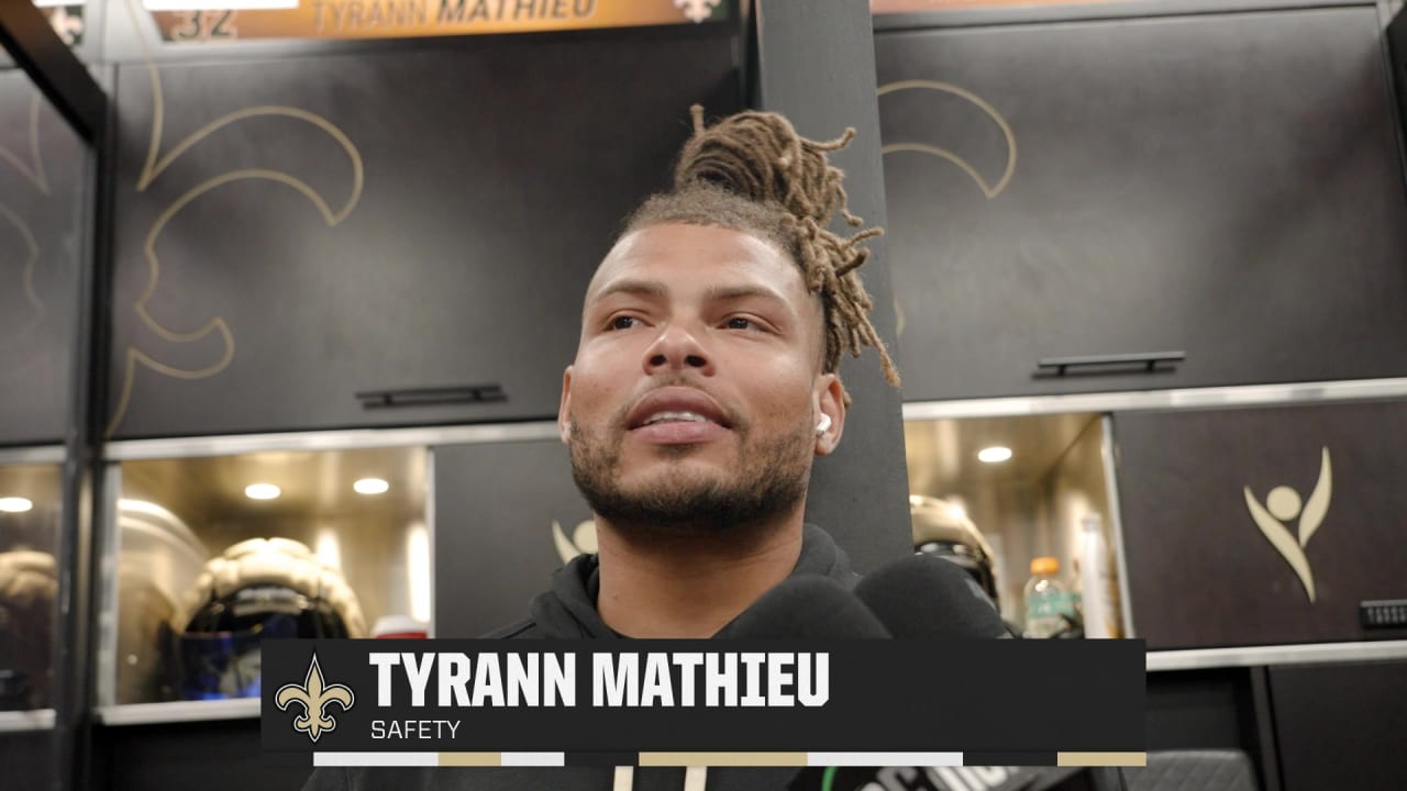 Tyrann Mathieu on expectations for defense, safety group | Saints vs ...