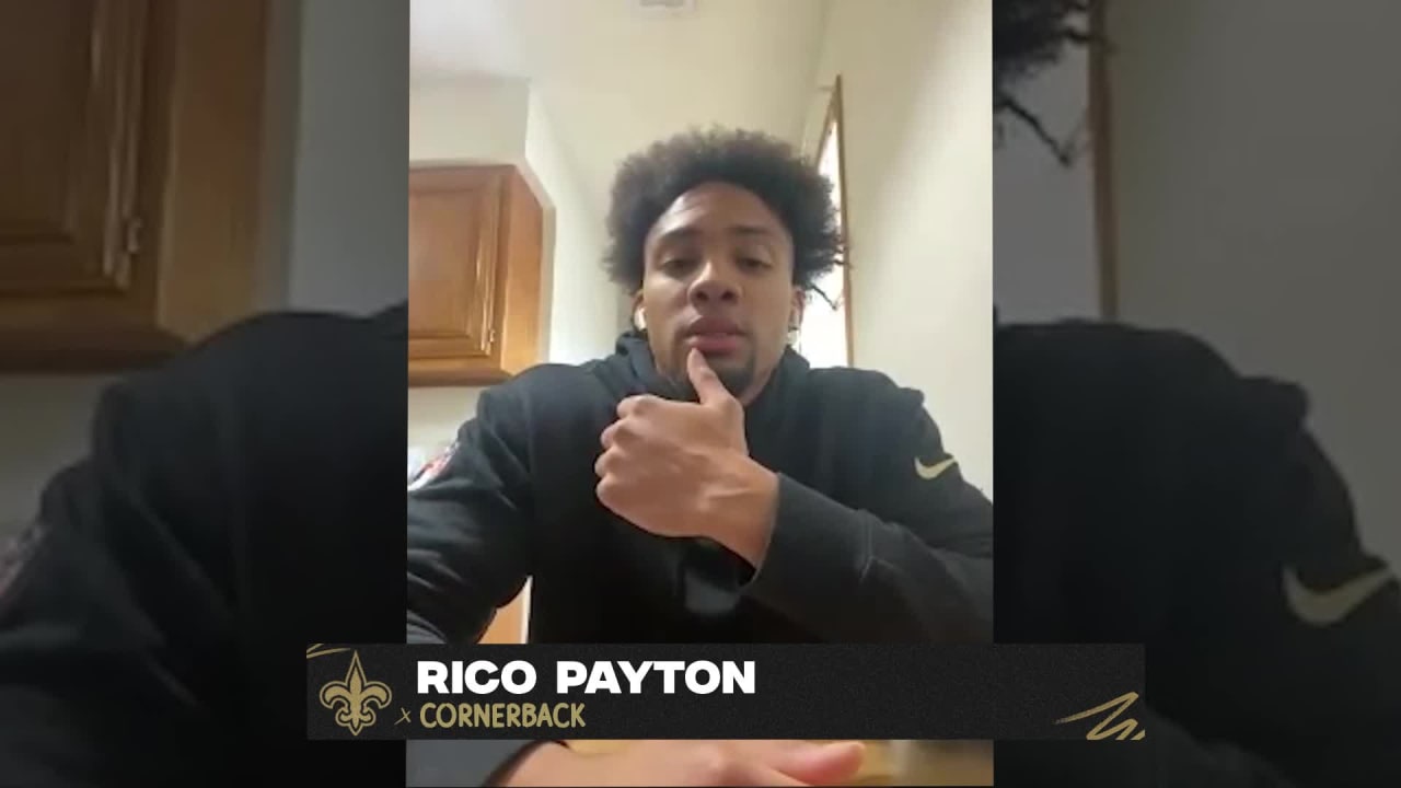 Rico Payton's first interview with New Orleans Saints