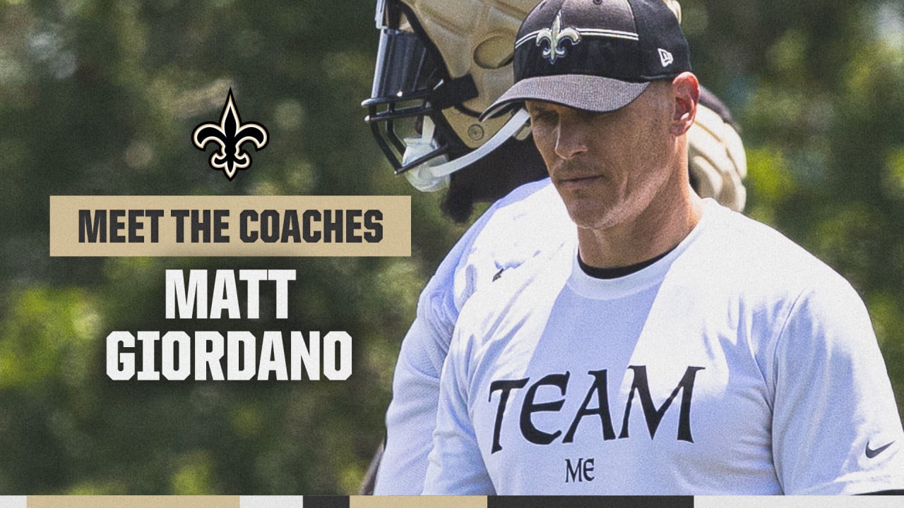 Matt Giordano | Meet the 2024 New Orleans Saints Coaches