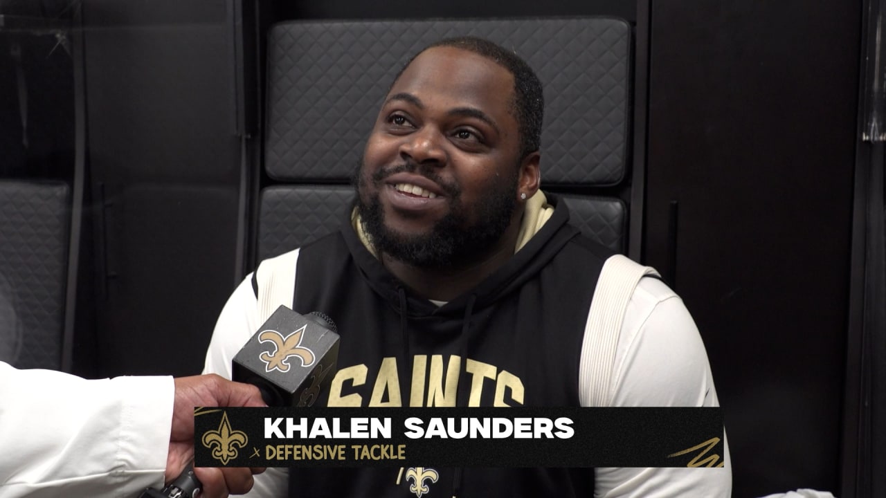 Khalen Saunders talks rushing defense, Bryce Young 12/6/2023