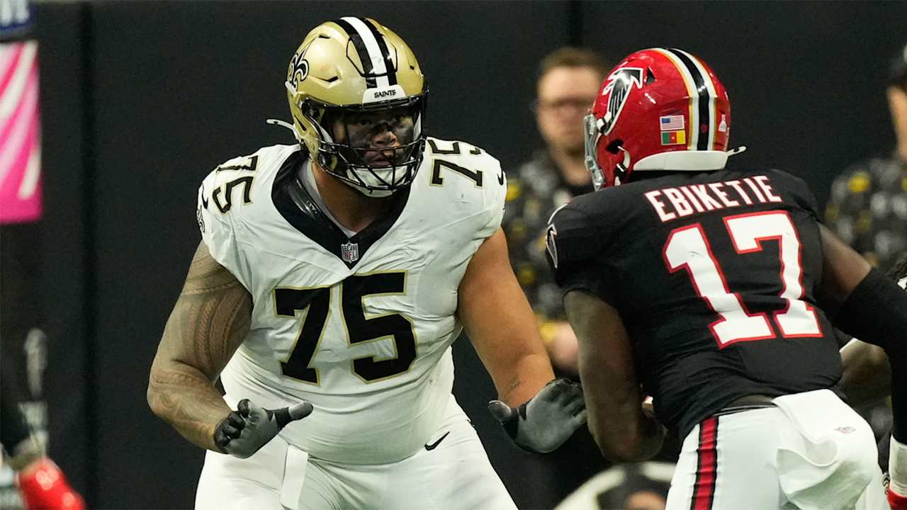 Offensive tackle Taliese Fuaga made a smooth transition during the New Orleans Saints’ rookie season