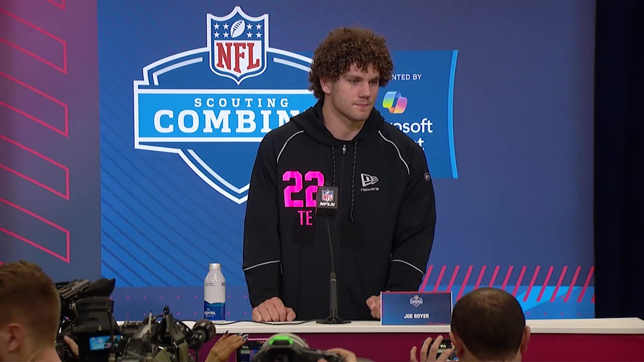 Joe Royer interview | 2026 NFL Scouting Combine