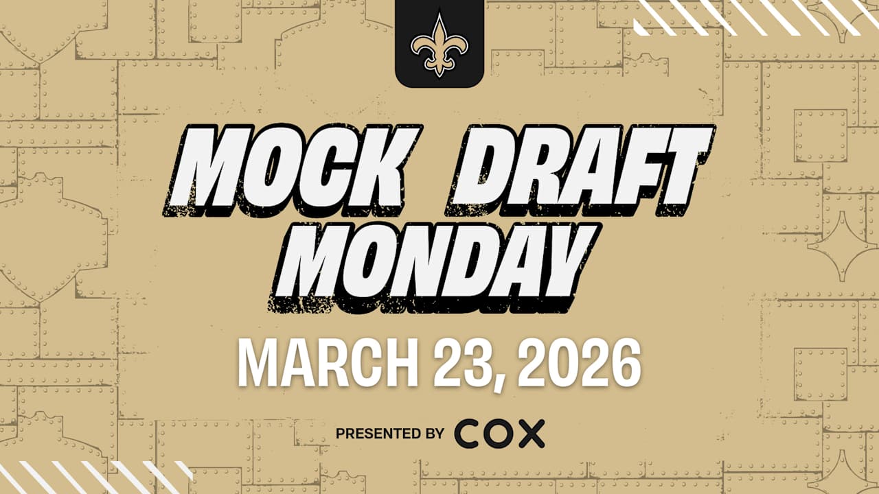 WR & Edge focus of latest Saints Mock Drafts | 2026 NFL Draft
