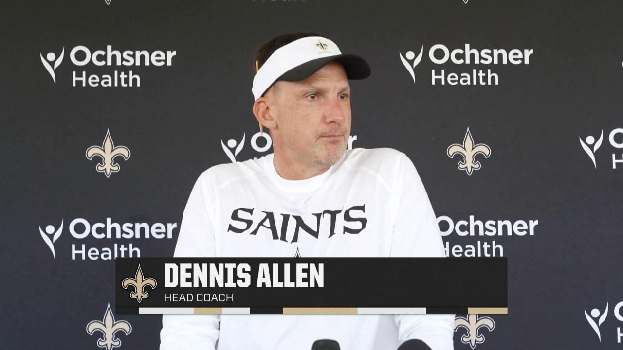 Saints Training Camp 2024 Dennis Allen PreCamp Press Conference