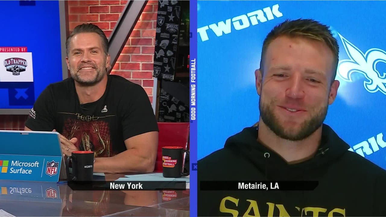 Taysom Hill on similarities between Carr and Brees, Saints in NFC | GMFB