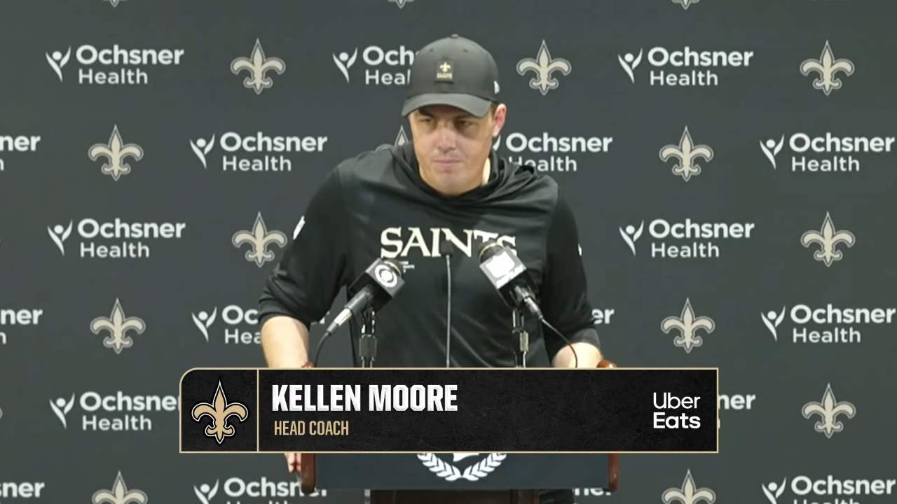 Saints HC Kellen Moore recaps loss to 49ers