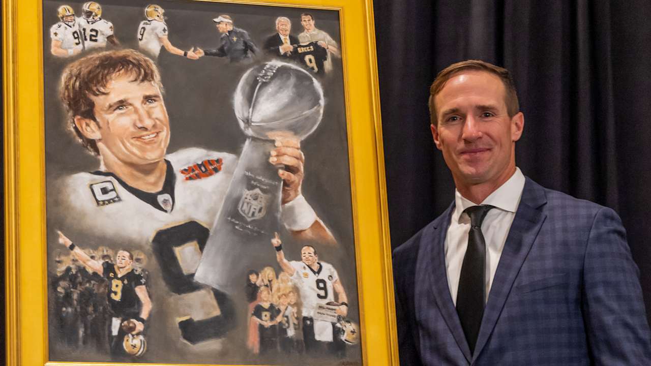 Recap: Drew Brees Inducted Into Saints Hall Of Fame Class Of 2024