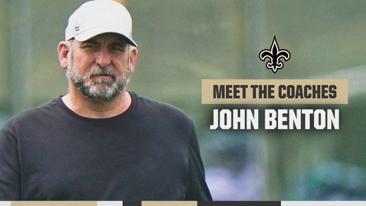 John Benton | Meet the 2024 New Orleans Saints Coaches