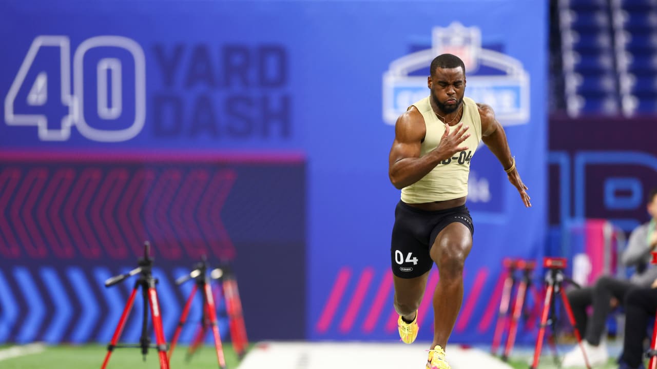 Best of running backs workouts 2024 NFL Scouting Combine