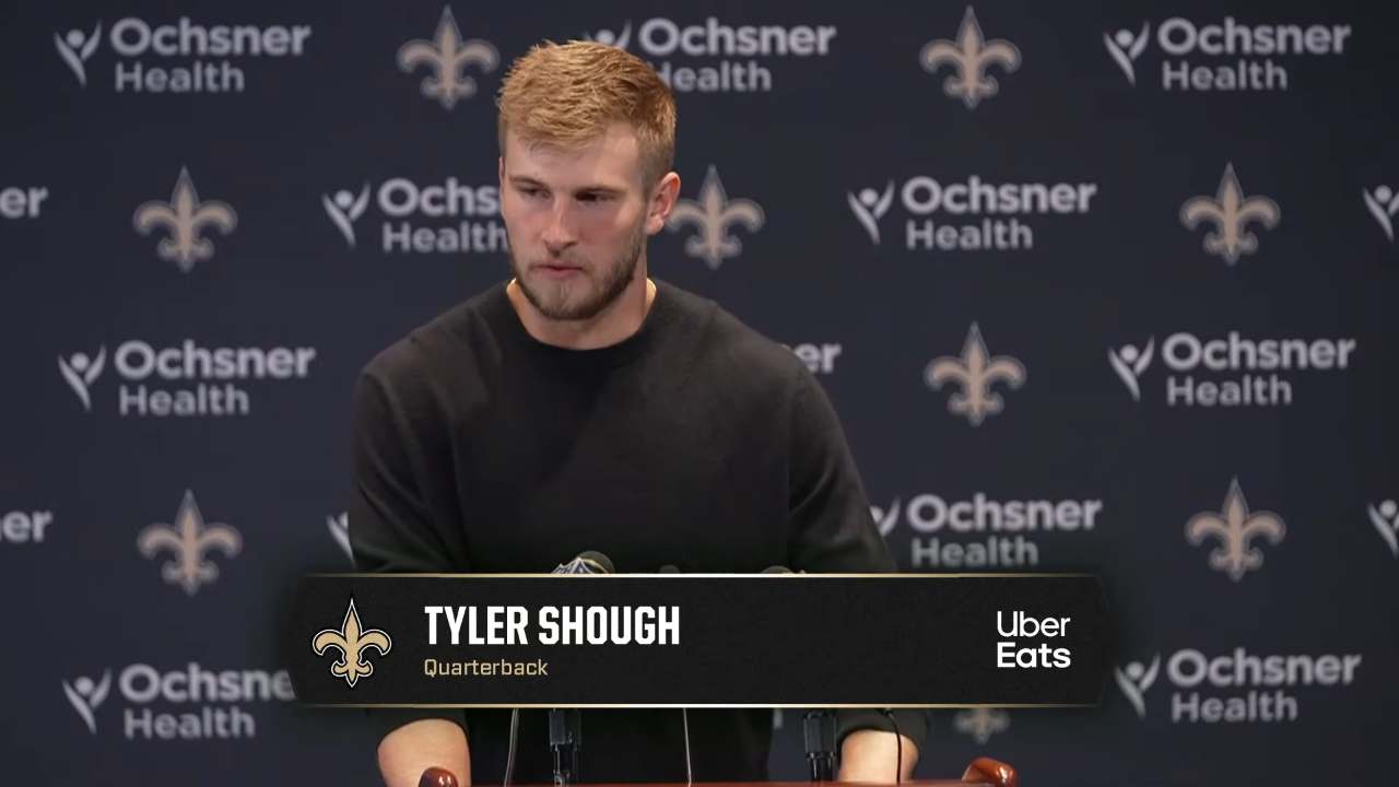 Tyler Shough recaps Saints' loss to Vikings