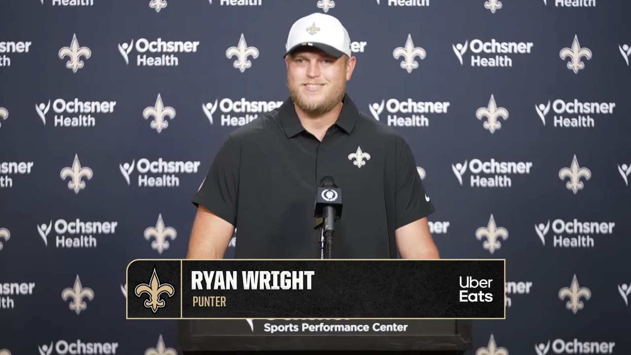 Saints Free Agent Punter Ryan Wright talks New Orleans