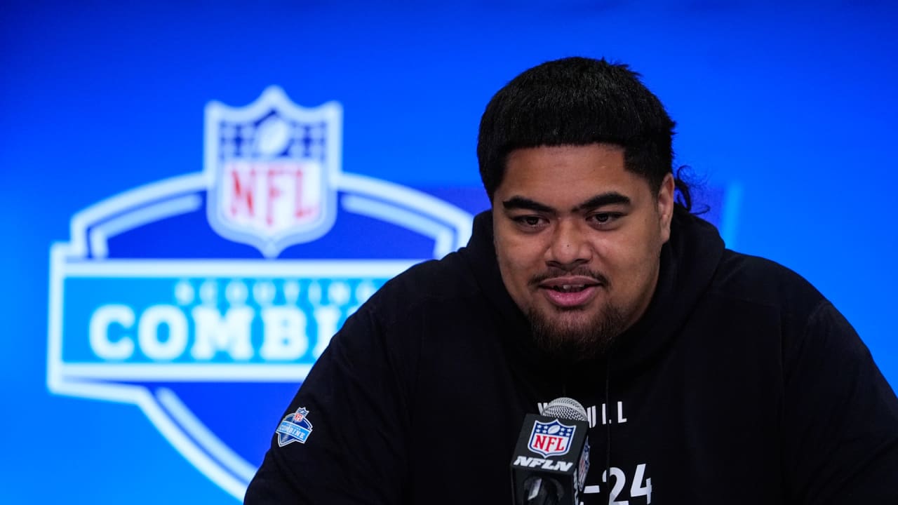2025 NFL Draft Photos Meet Saints 2025 Draft Pick Taliese Fuaga