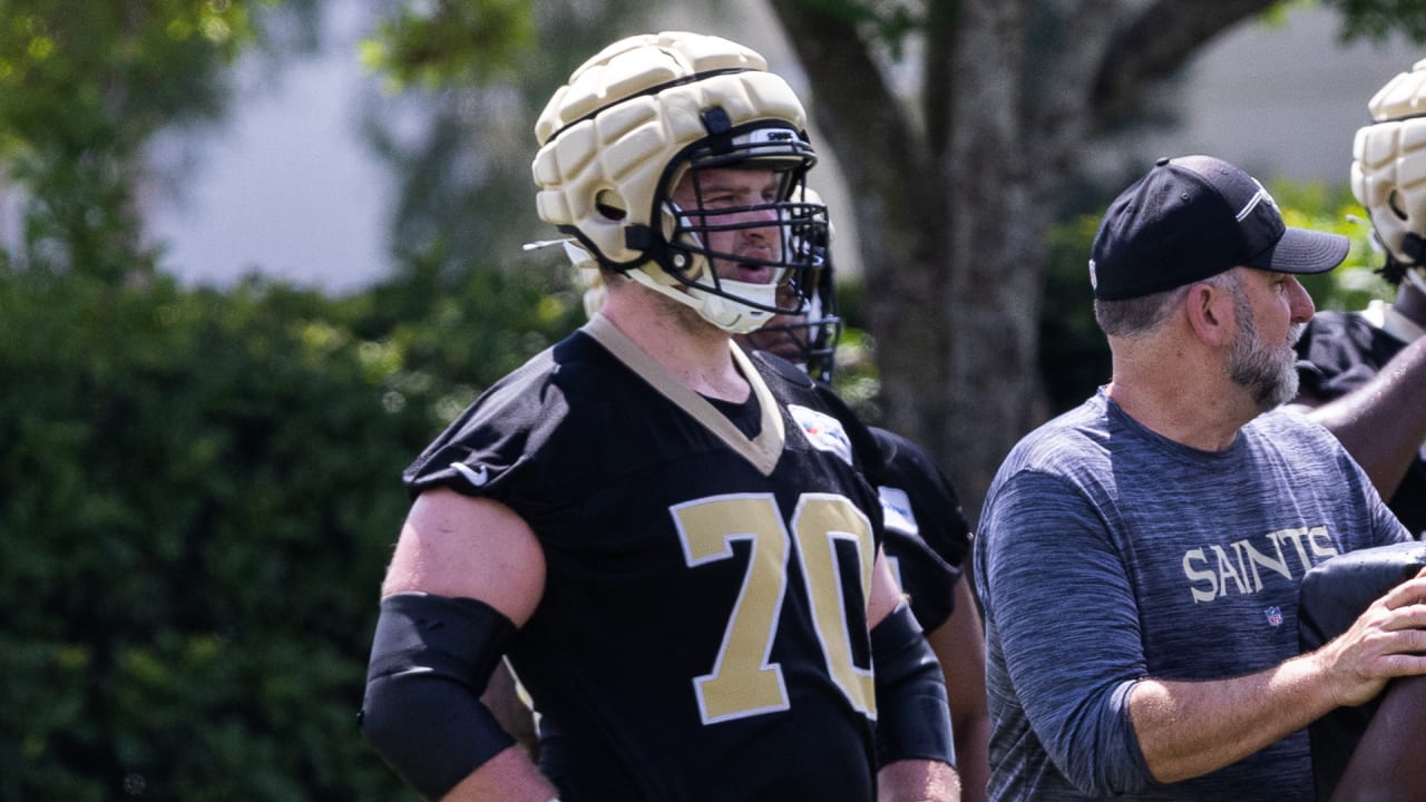 New Orleans Saints right tackle Trevor Penning applying lessons learned