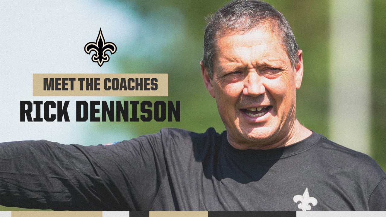 Rick Dennison | Meet the 2024 New Orleans Saints Coaches