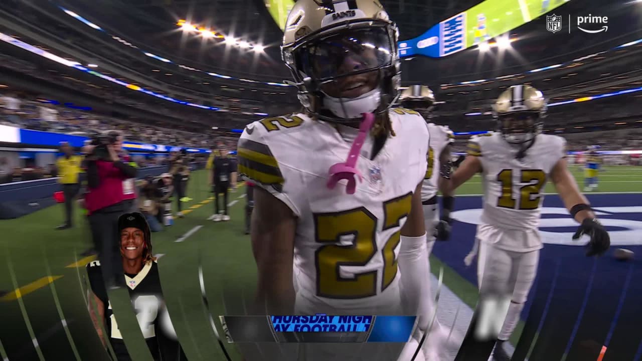 TNF Highlights: Saints QB Derek Carr beautiful TD to Shaheed