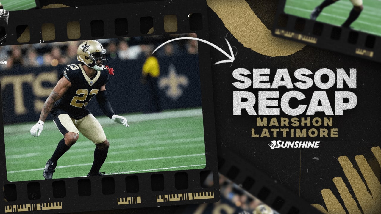 Saints CB Marshon Lattimore's 2023 NFL Season Recap