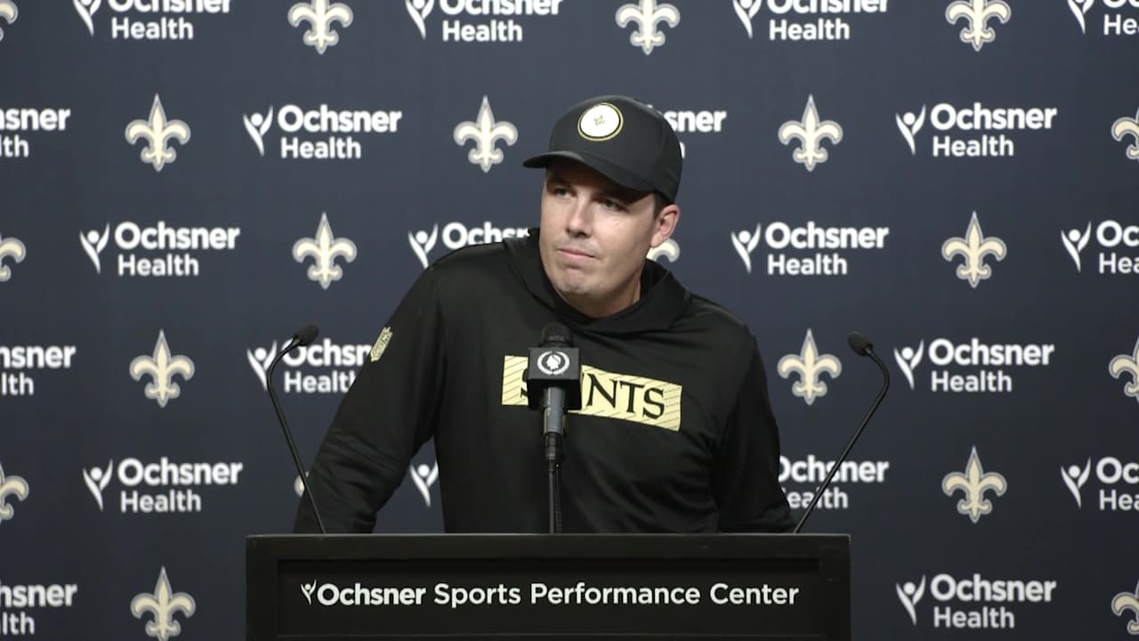 Kellen Moore on Travis Etienne Jr. injury, running back room | Saints ...