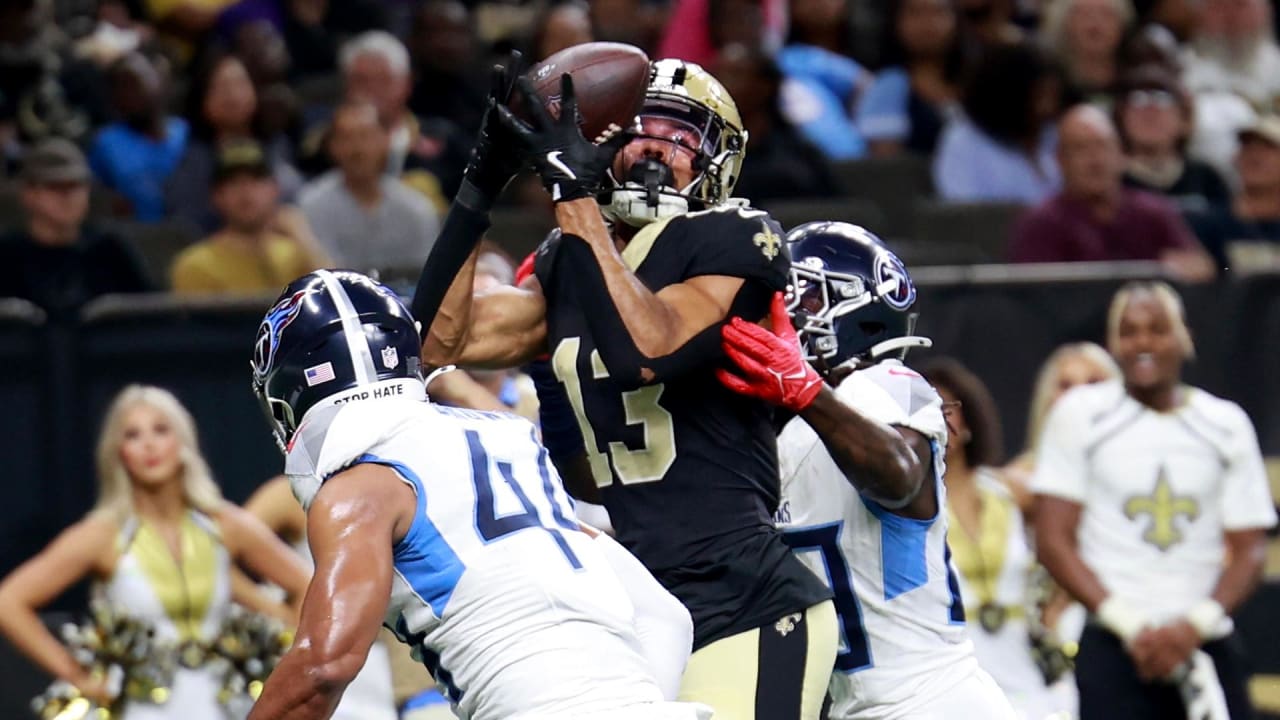 Halftime Update: Tennessee Titans 13, New Orleans Saints 10