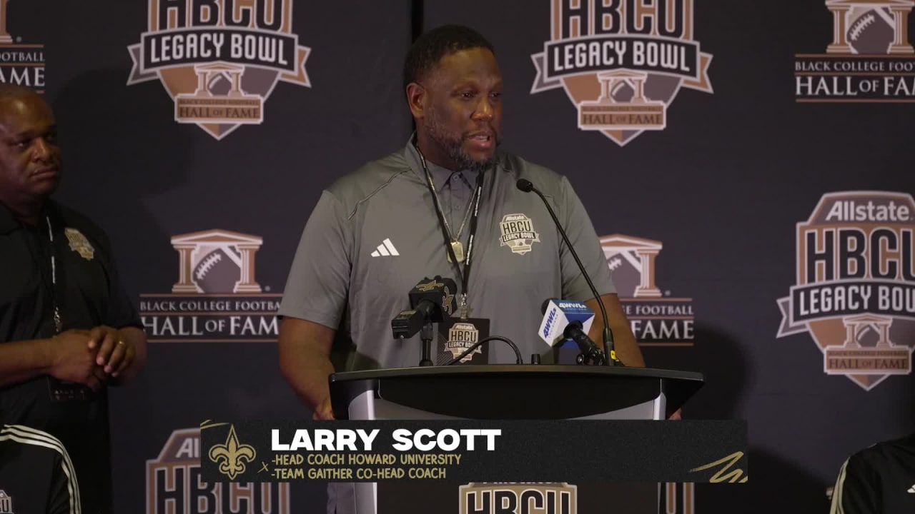 Larry Scott 2024 HBCU Legacy Bowl Press Conference