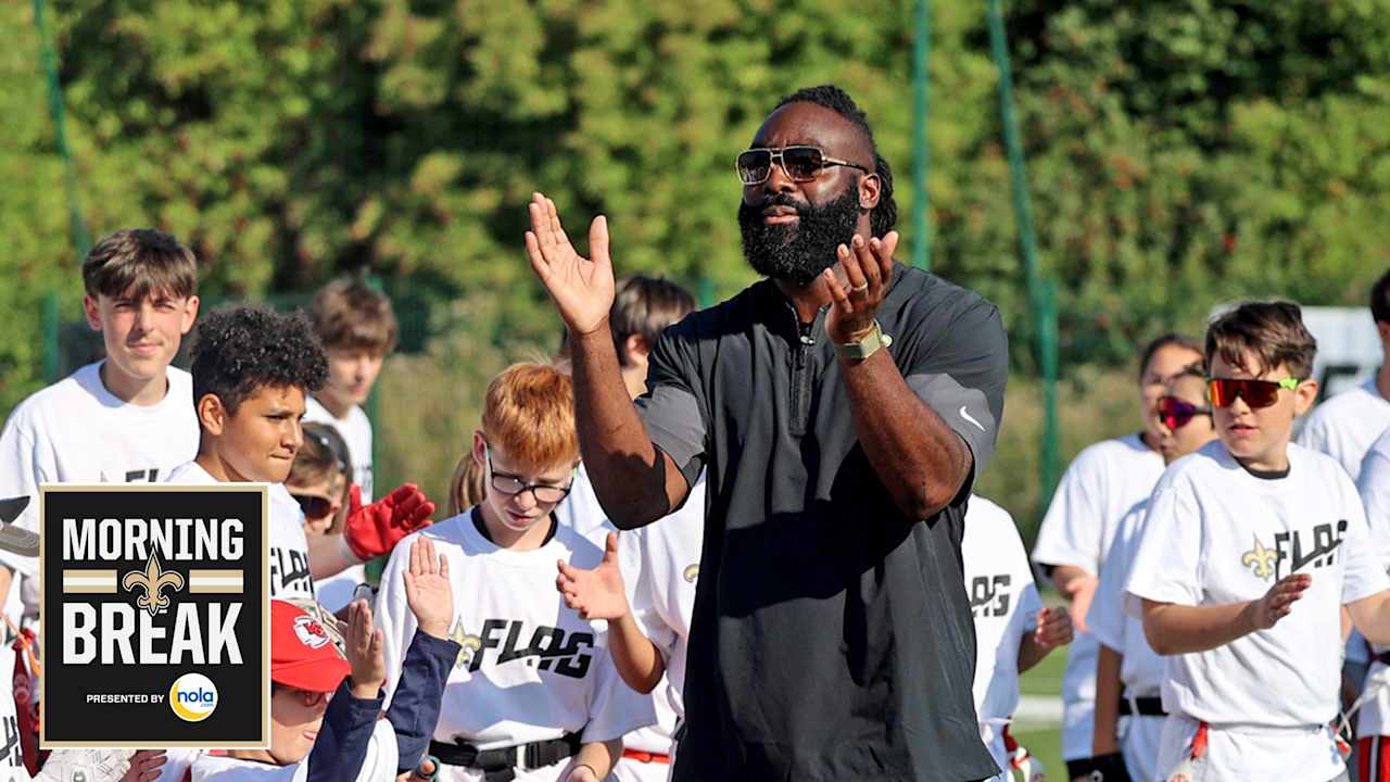 Morning Break: Saints bring NFL Flag Football to Paris